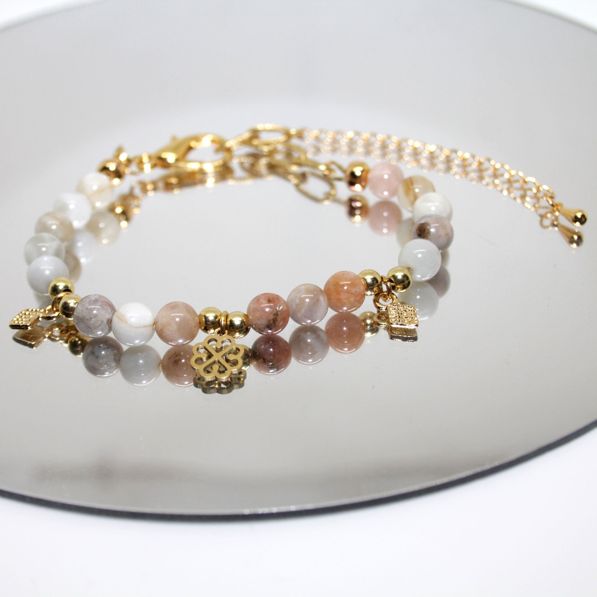 Armband Mondstein