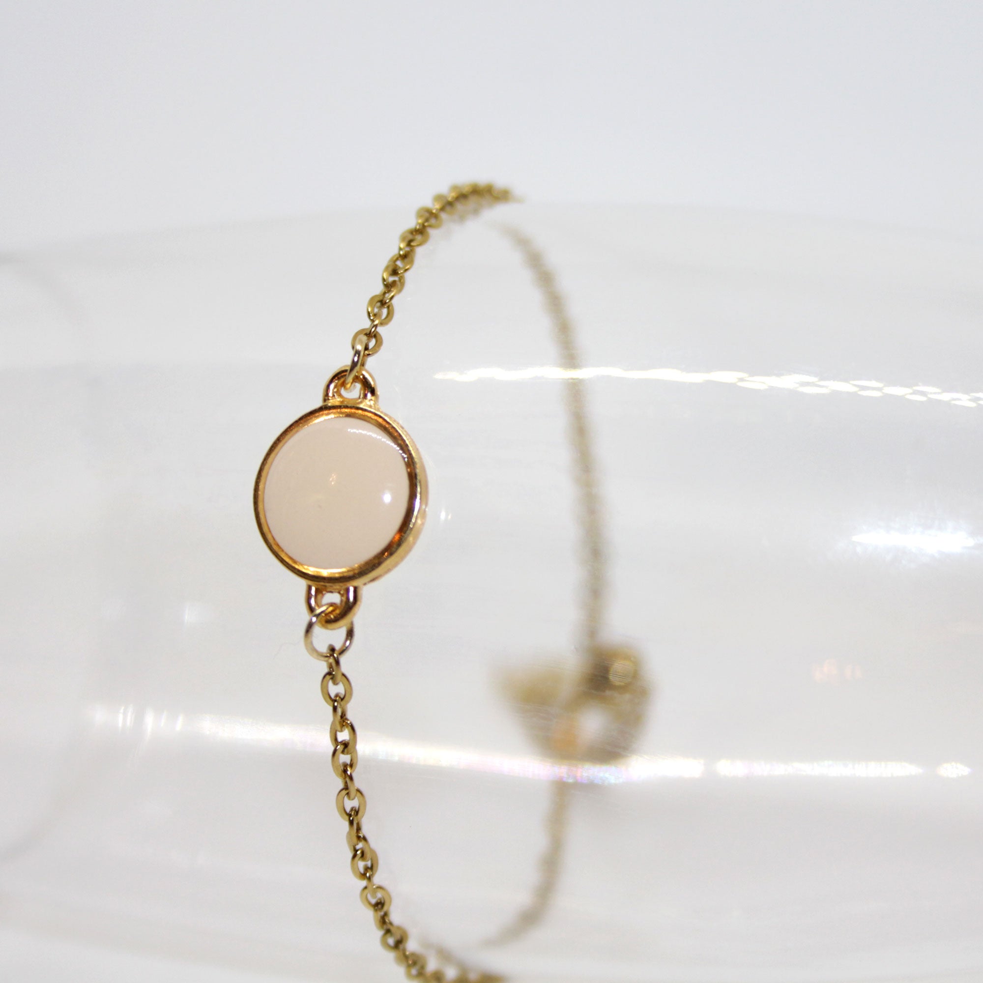 Armband Champagner