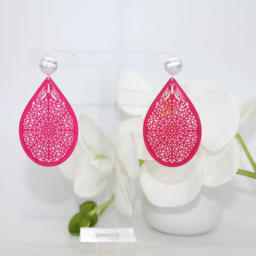 Cora Pink Ohrring