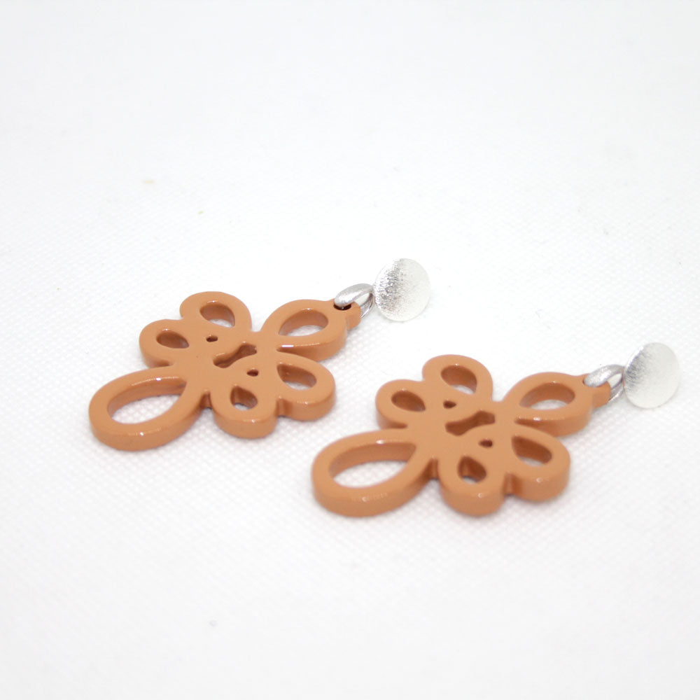 Hornohrring Loop Peach