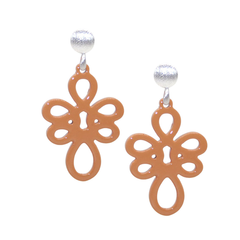 Hornohrring Loop Peach