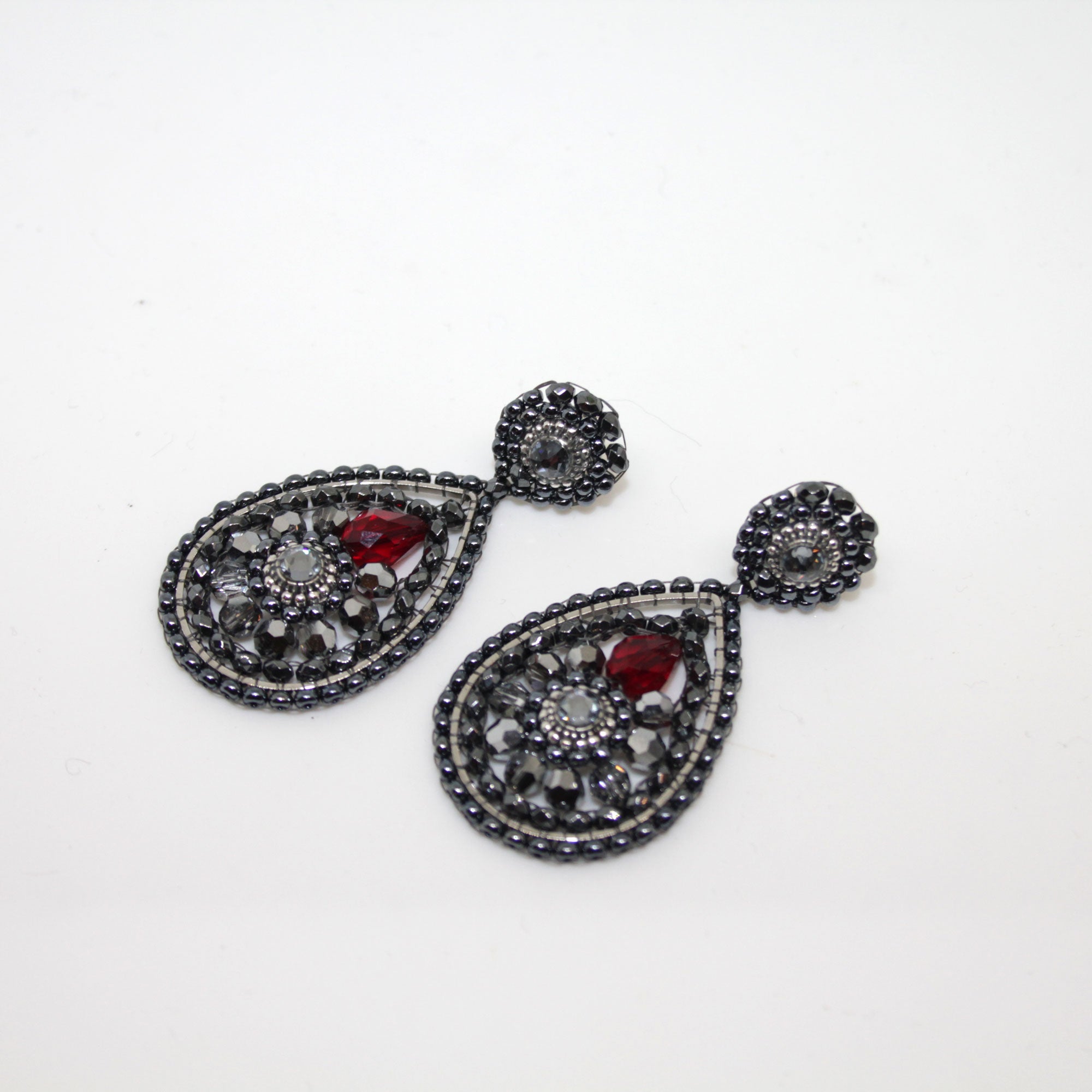 Glam night drop Ohrring