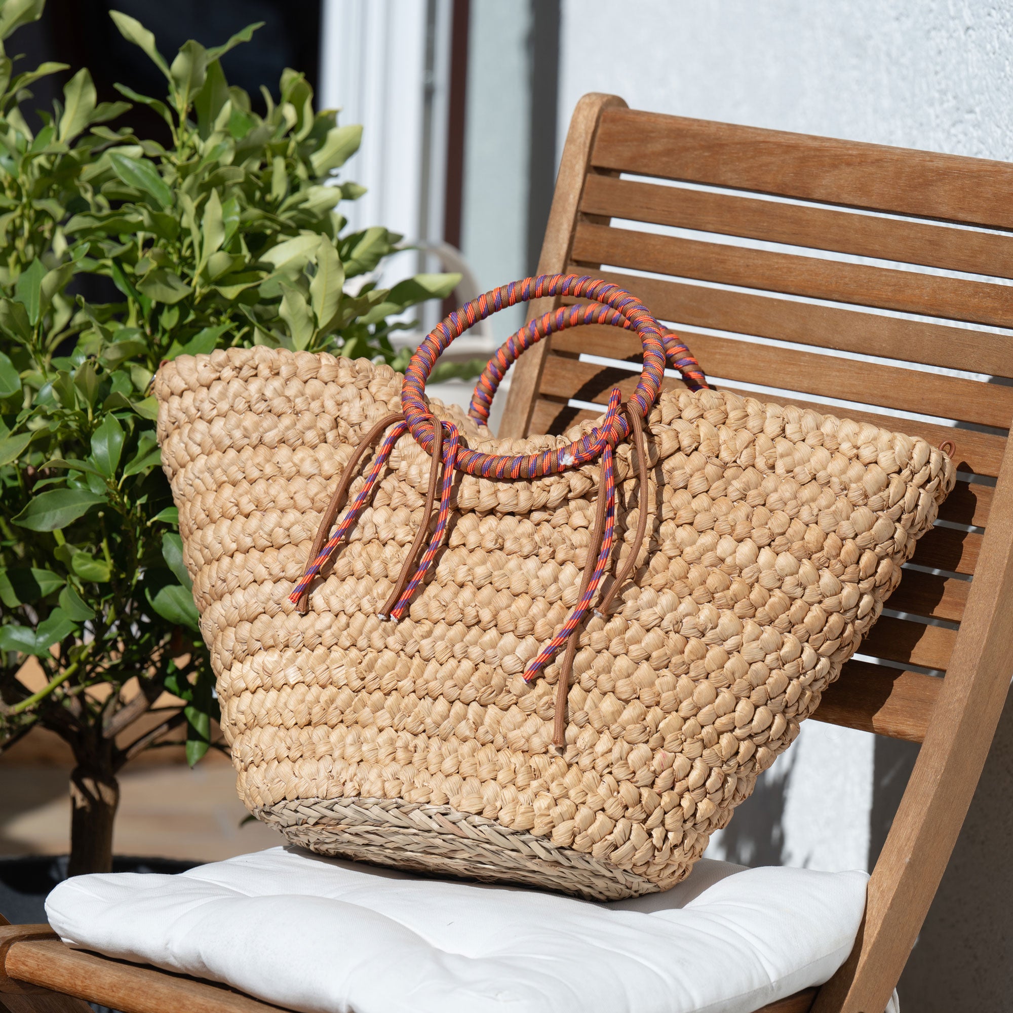 Basket Beach Bag Emma Natur