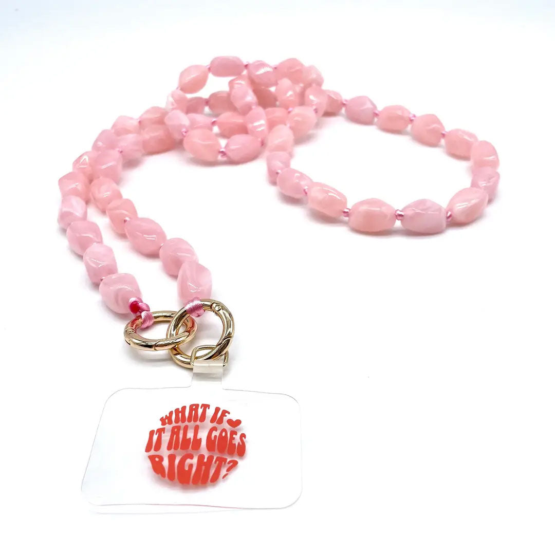 Handykette rosa lang