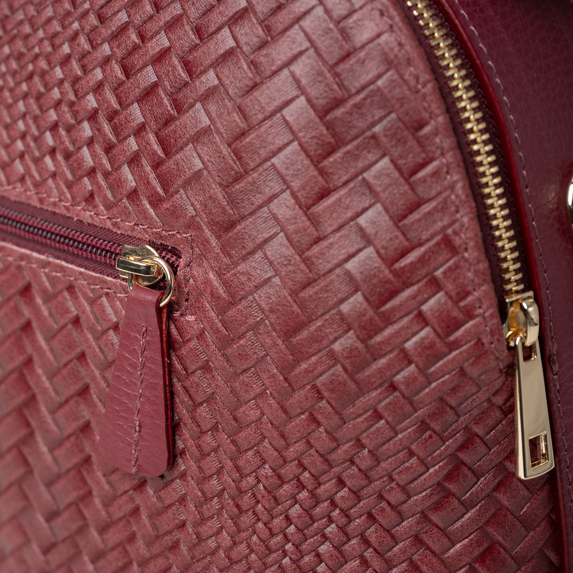 Ledertasche Rita Bordeaux