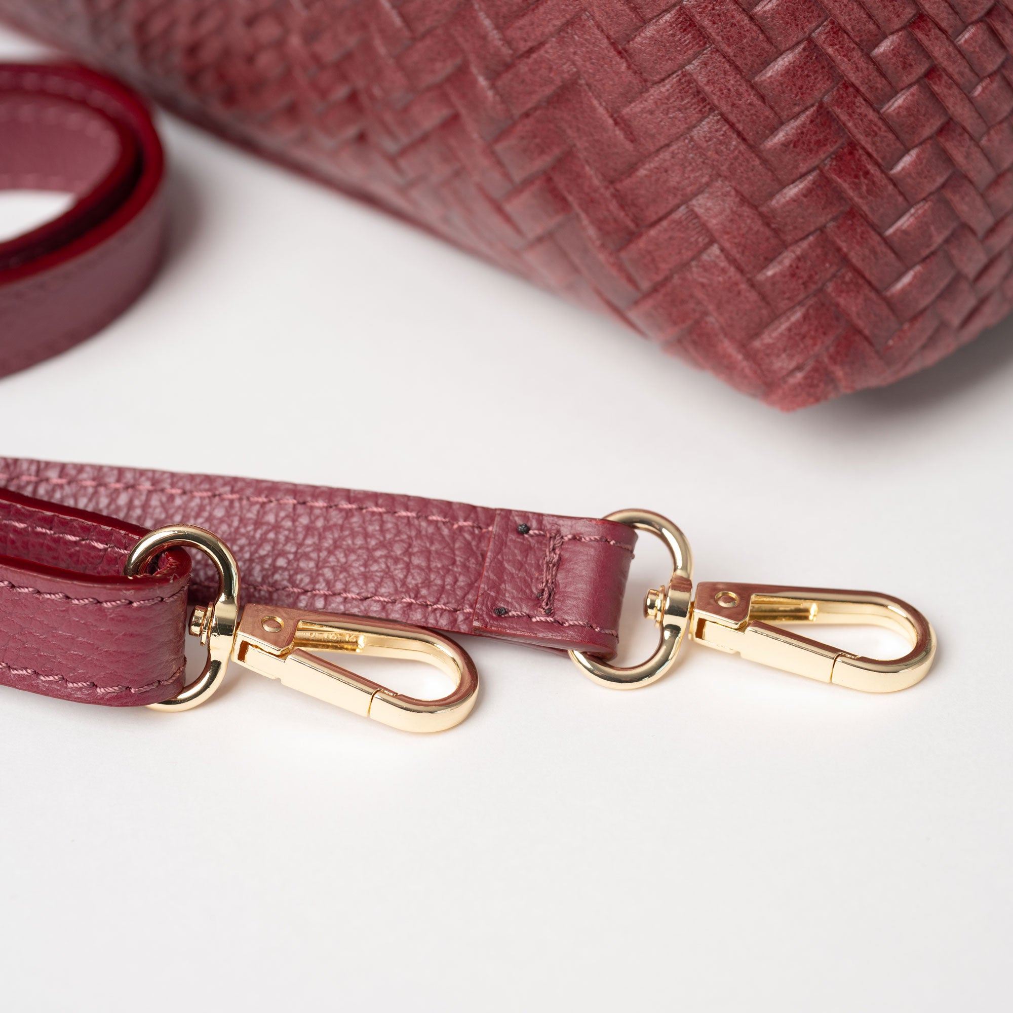 Ledertasche Rita Bordeaux