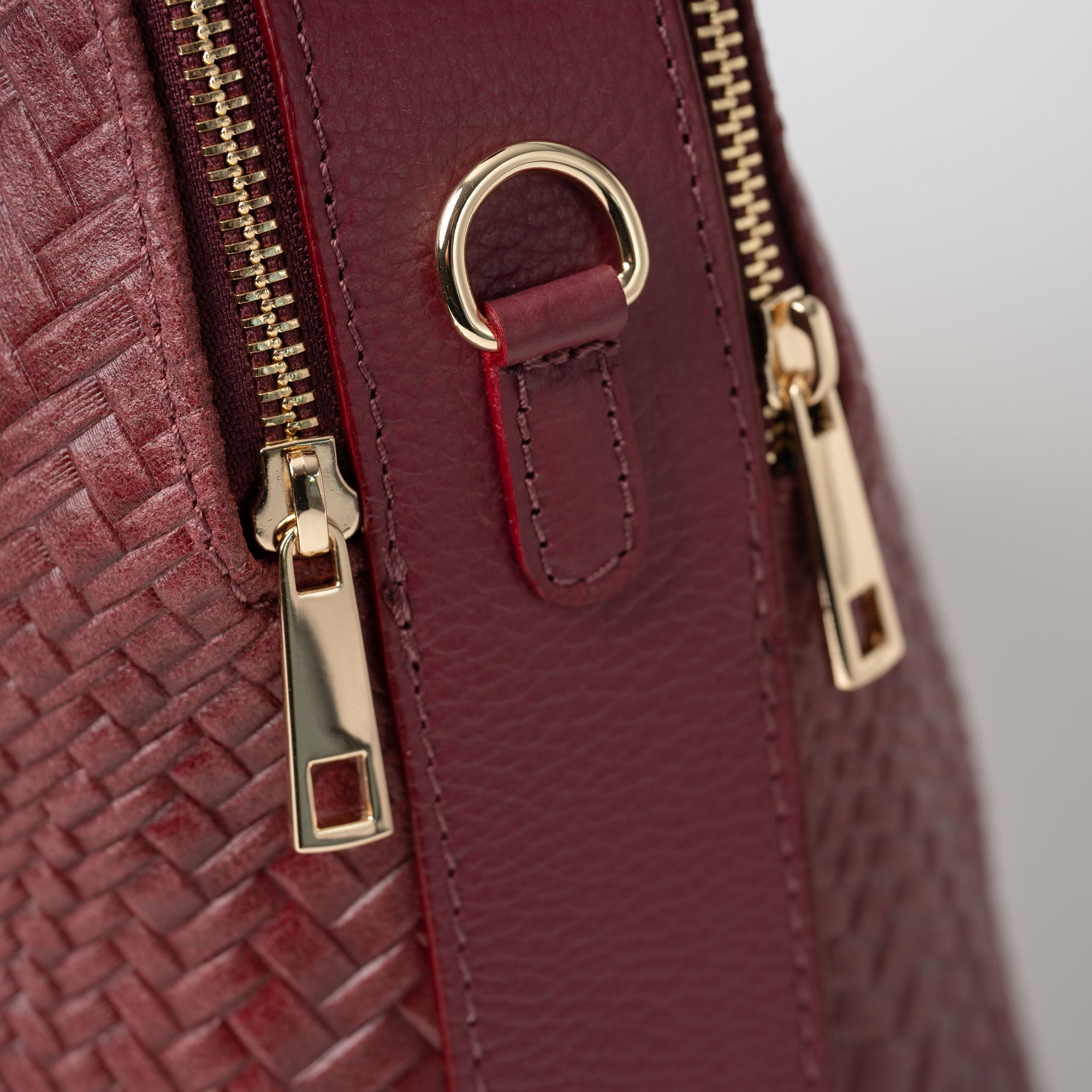 Ledertasche Rita Bordeaux
