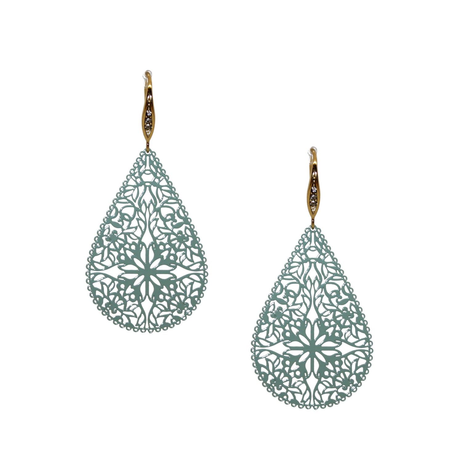 Olivia Mint Ohrring