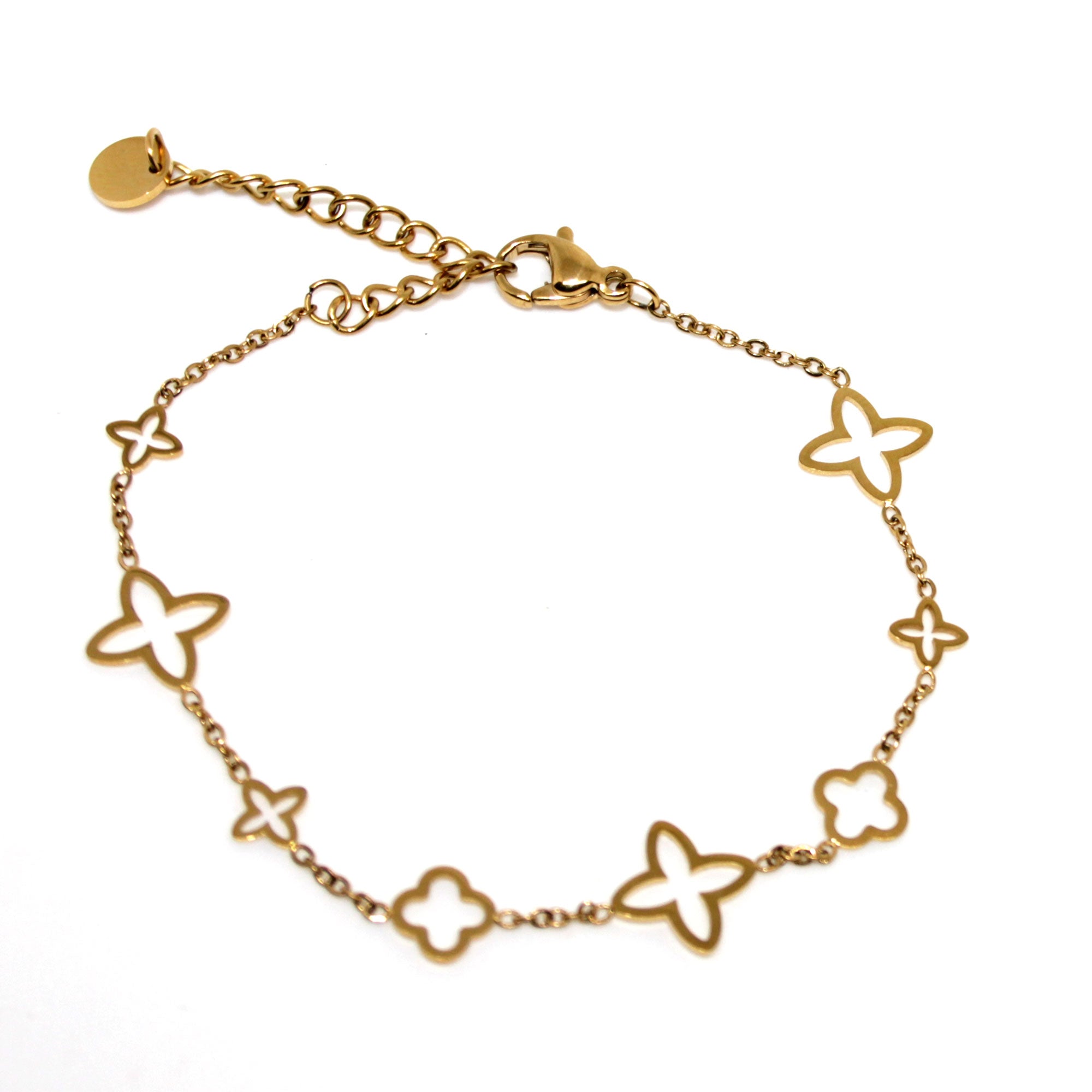 Golden Clover Armband