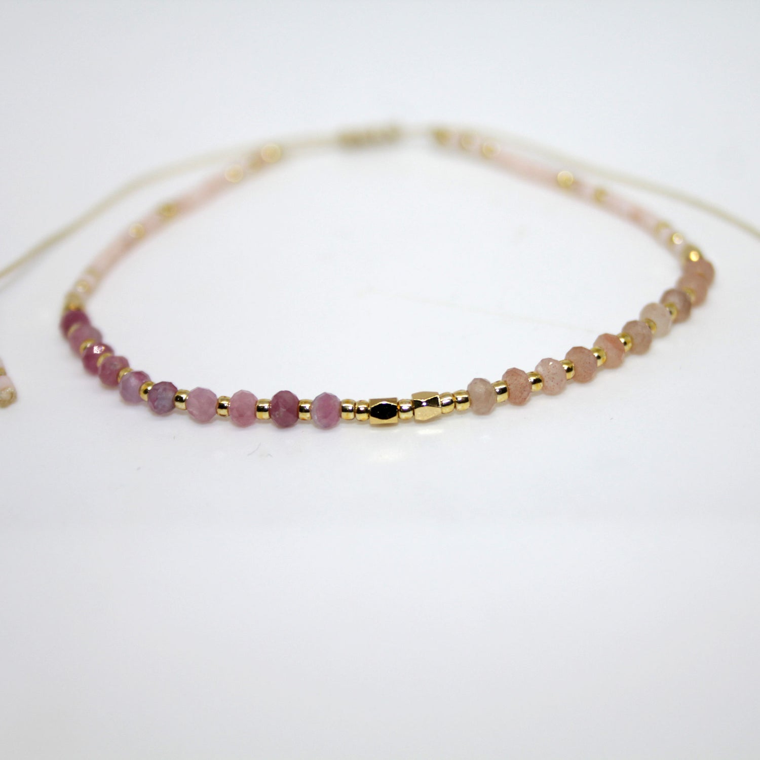 Package Peach gold (Ohrringe & Armband)