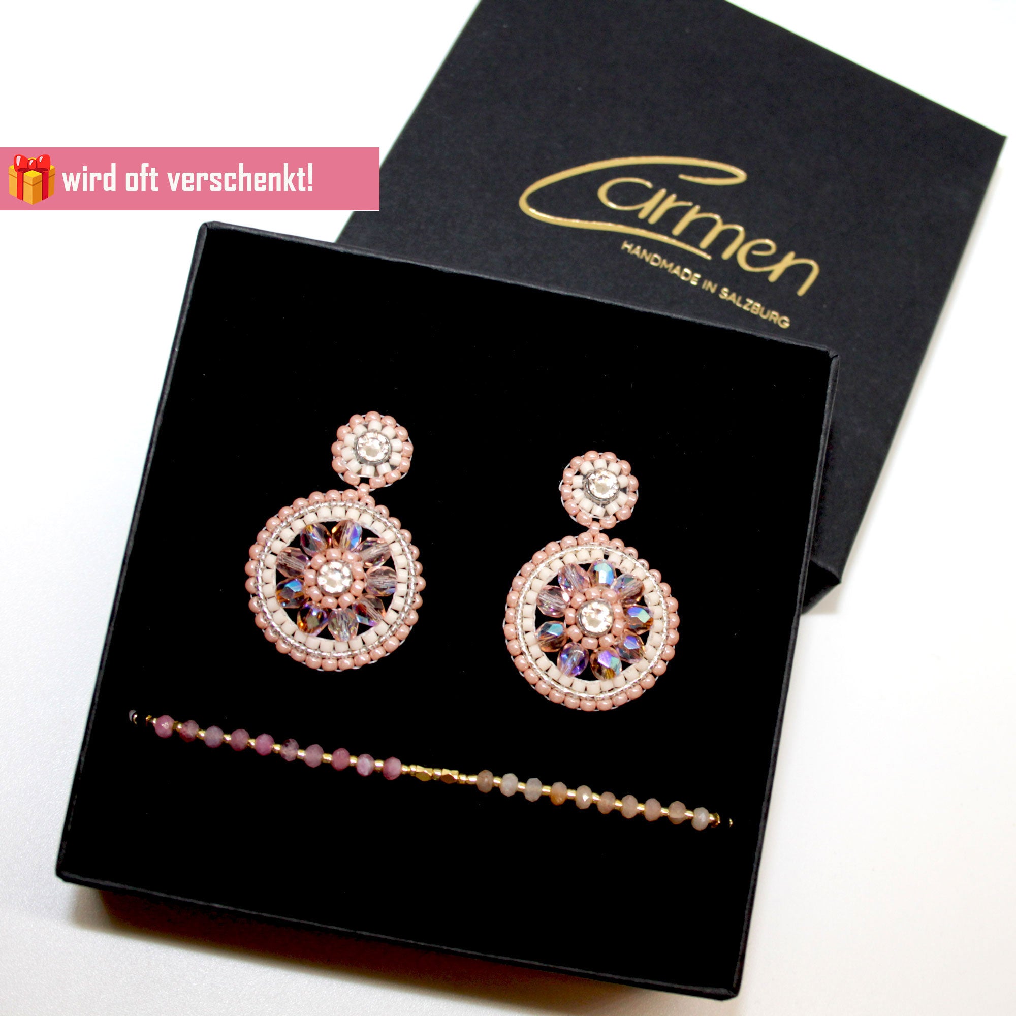 Package Peach (Ohrringe & Armband)