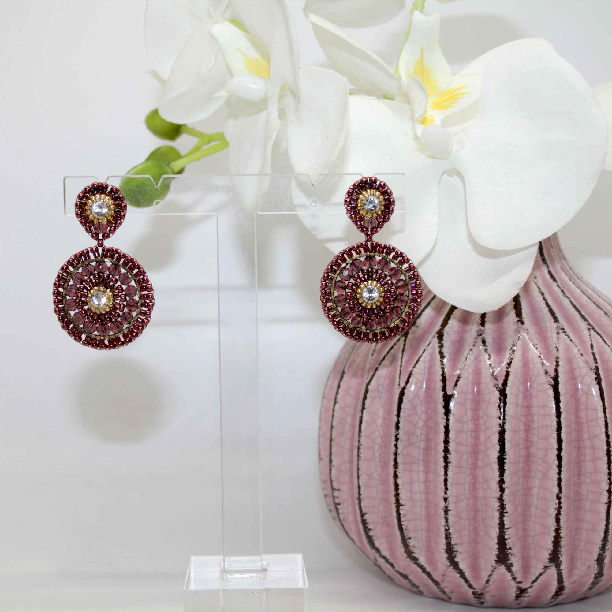 Package Burgundy (Ohrring & Armband)