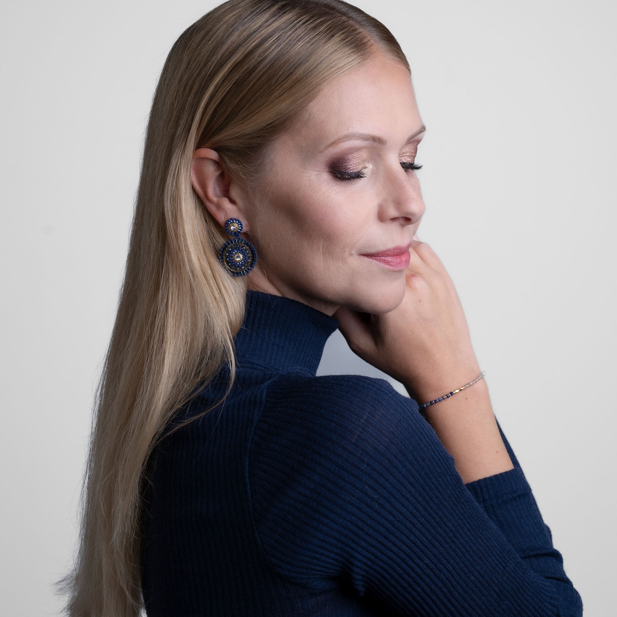 Package Blau Lapis (Ohrring & Armband)