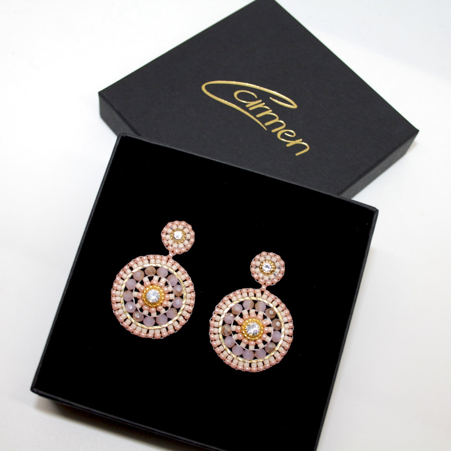 Package Peach gold (Ohrringe & Armband)