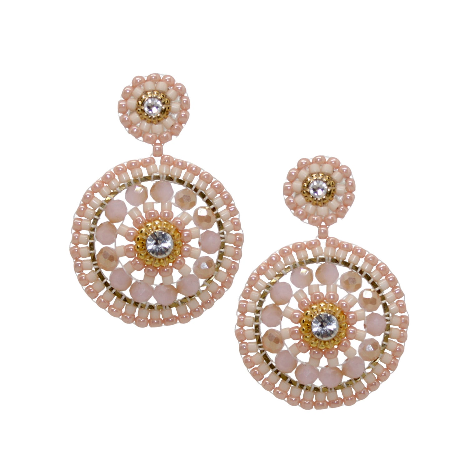 Package Peach gold (Ohrringe & Armband)