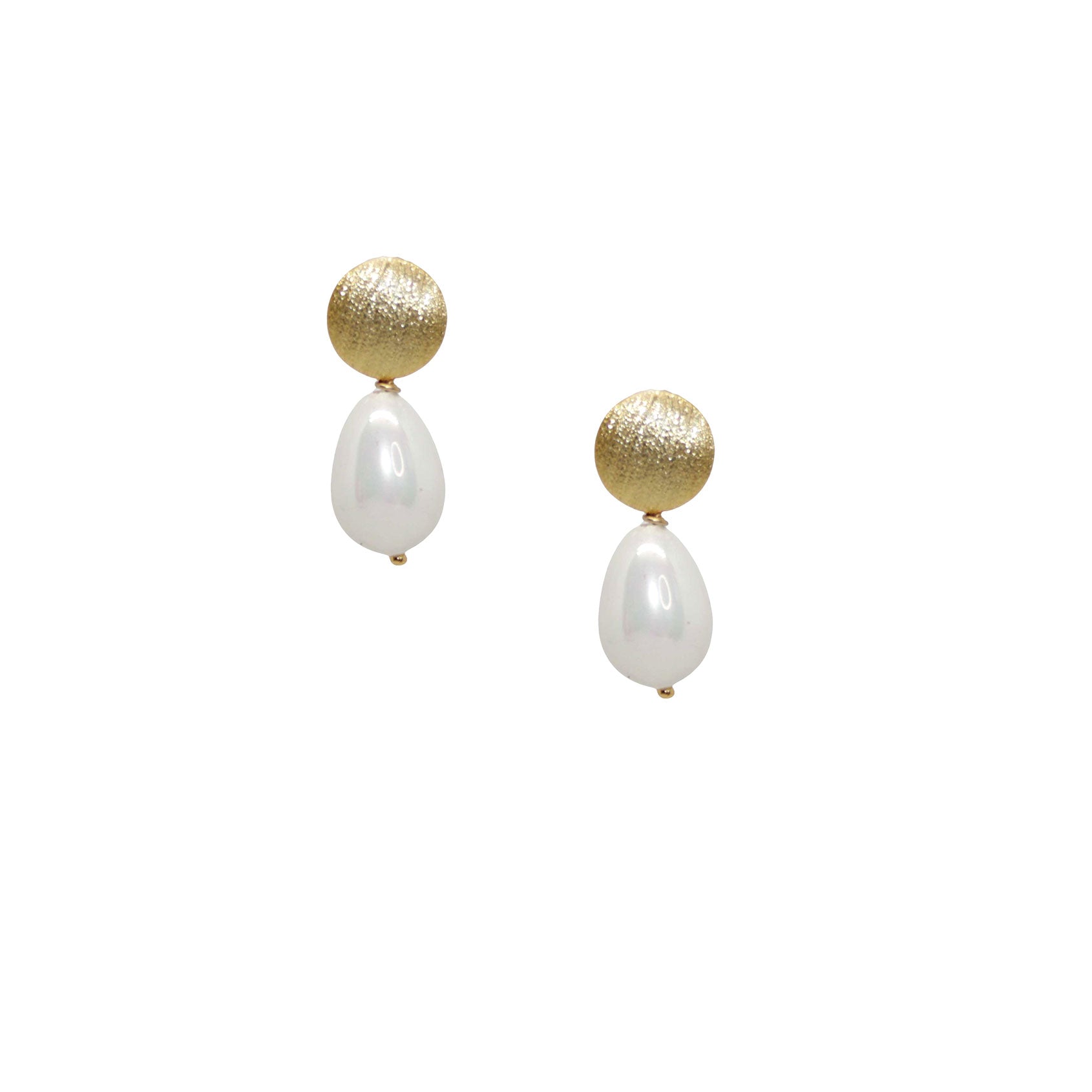 Shell Pearl Ohrring