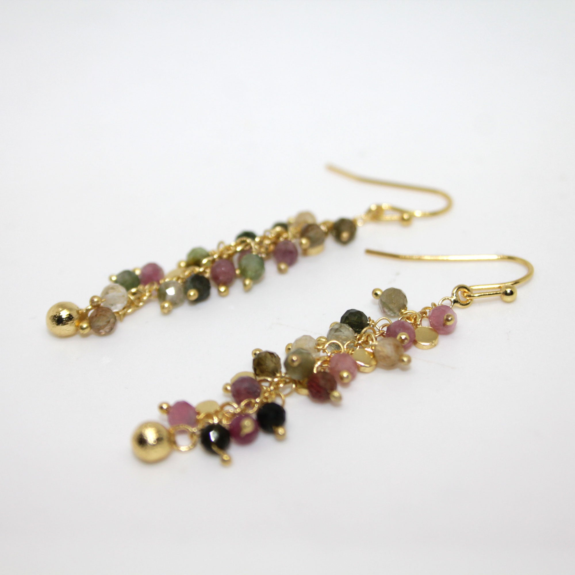 Turmalin Gemstone Ohrring