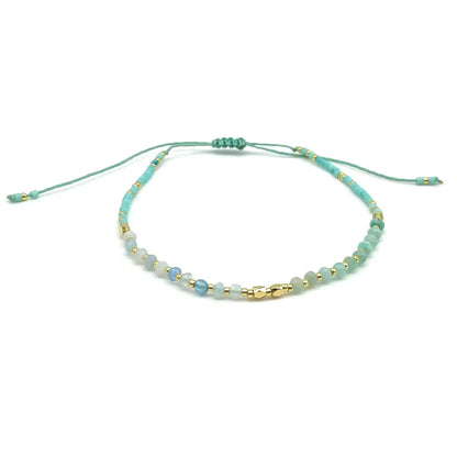 Armband Aquamarin und Amazonit