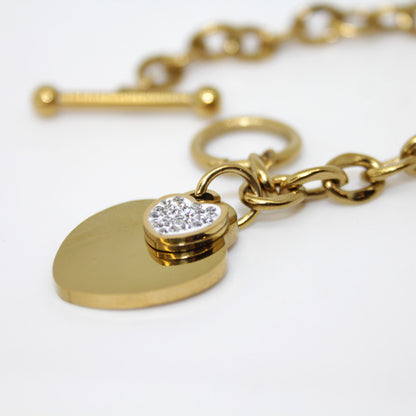 Armband Heart Golden Glam