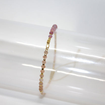 Package Peach gold (Ohrringe &amp; Armband)