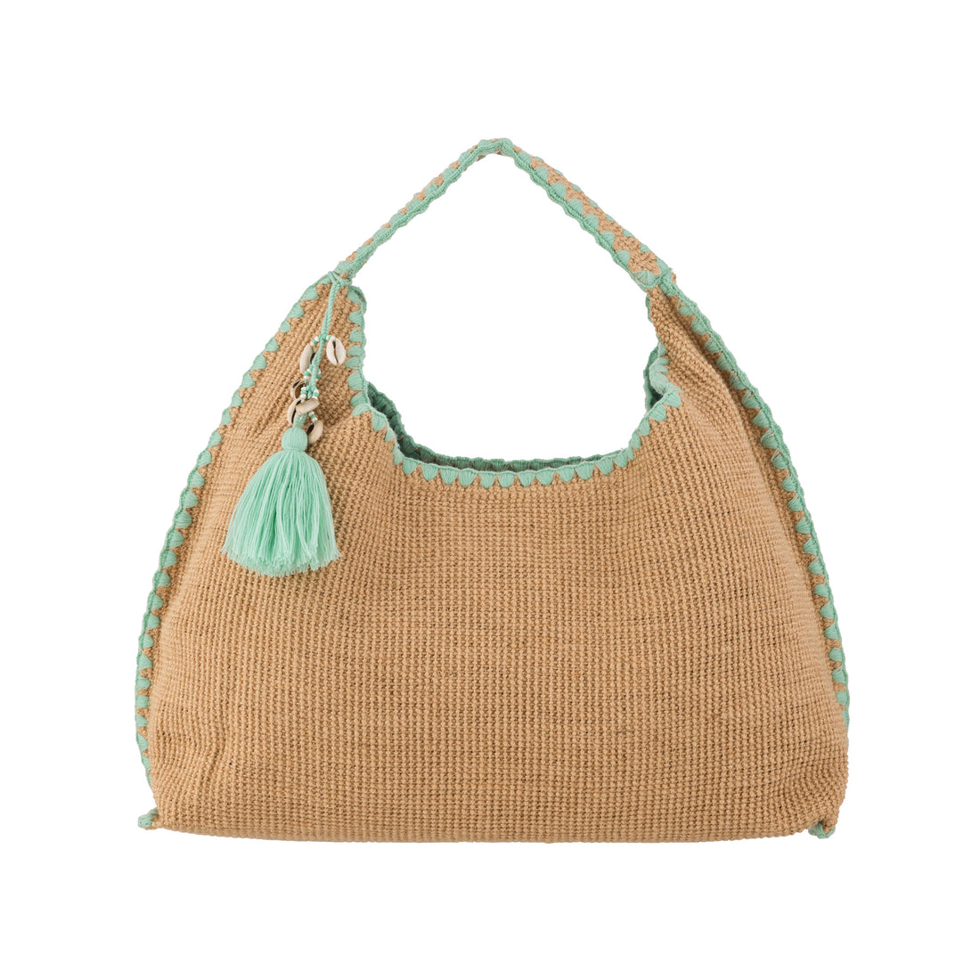 Beach Bucket Bag Alicia Aqua