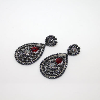 Glam night drop Ohrring