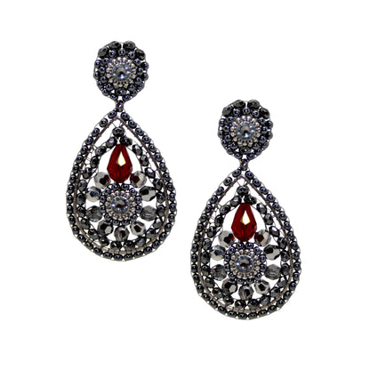 Glam night drop Ohrring