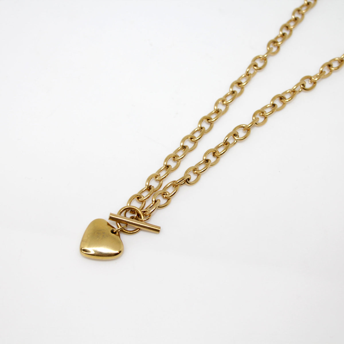 Halskette Big Heart Closure