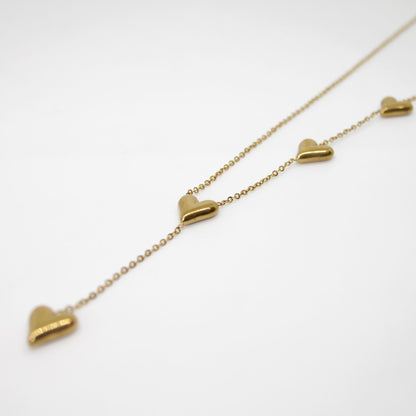 Halskette Triple Hearts