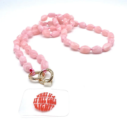 Handykette rosa lang