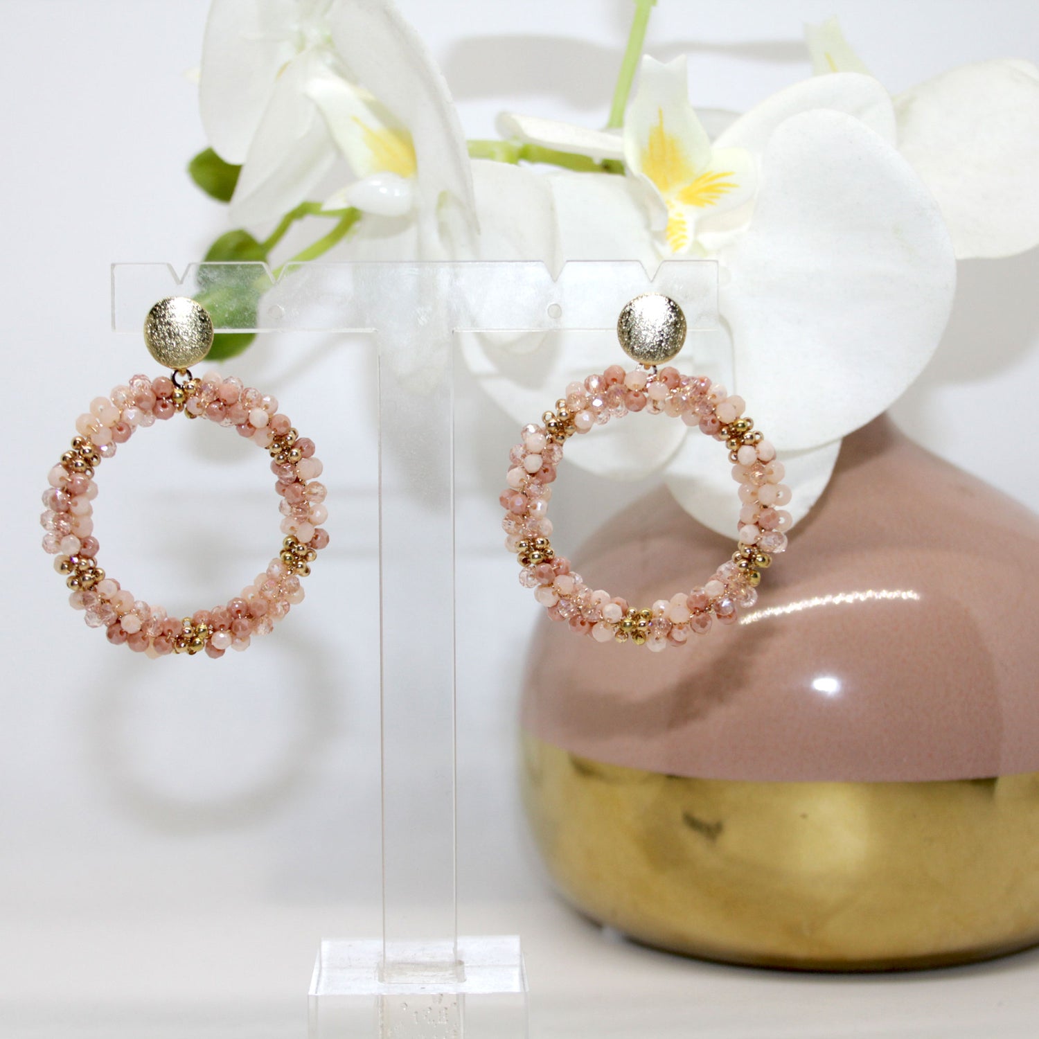 Classy Hoop Peach
