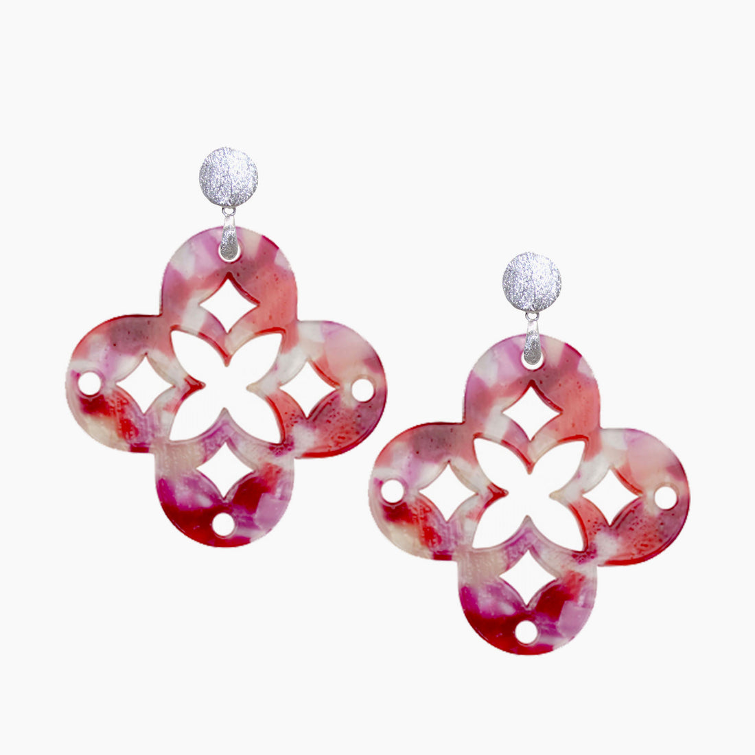 Kate Multicolor Pink Ohrring