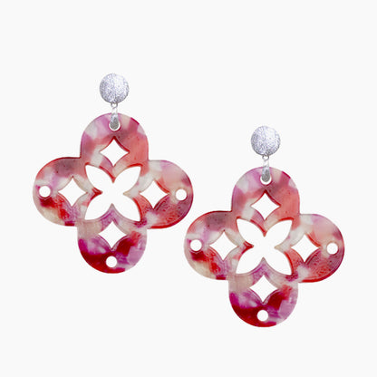 Kate Multicolor Pink Ohrring
