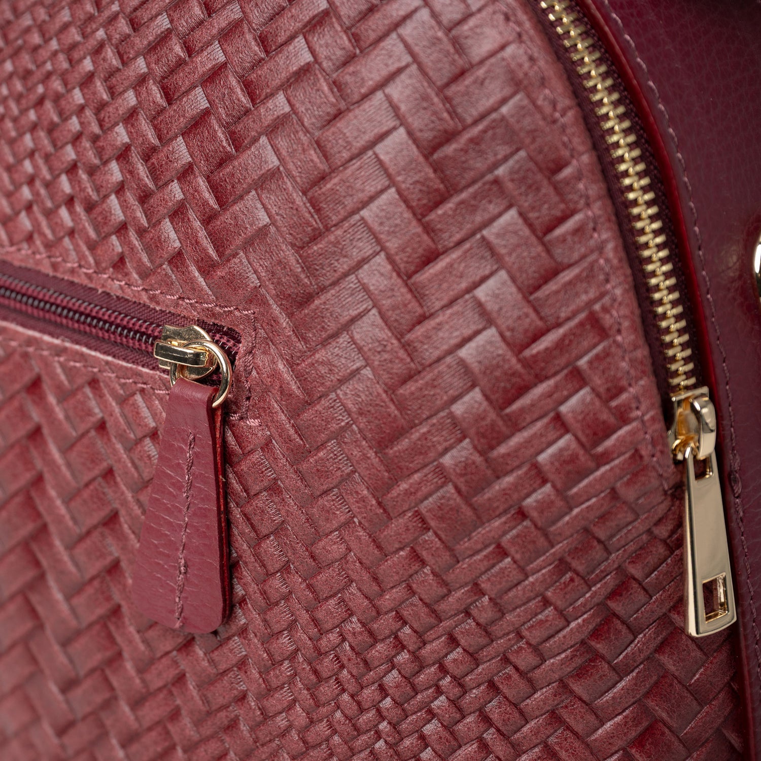 Ledertasche Rita Bordeaux