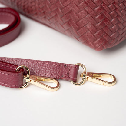 Ledertasche Rita Bordeaux