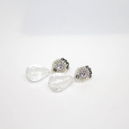 Crystal Grace Ohrring handgefertigt in Österreich
