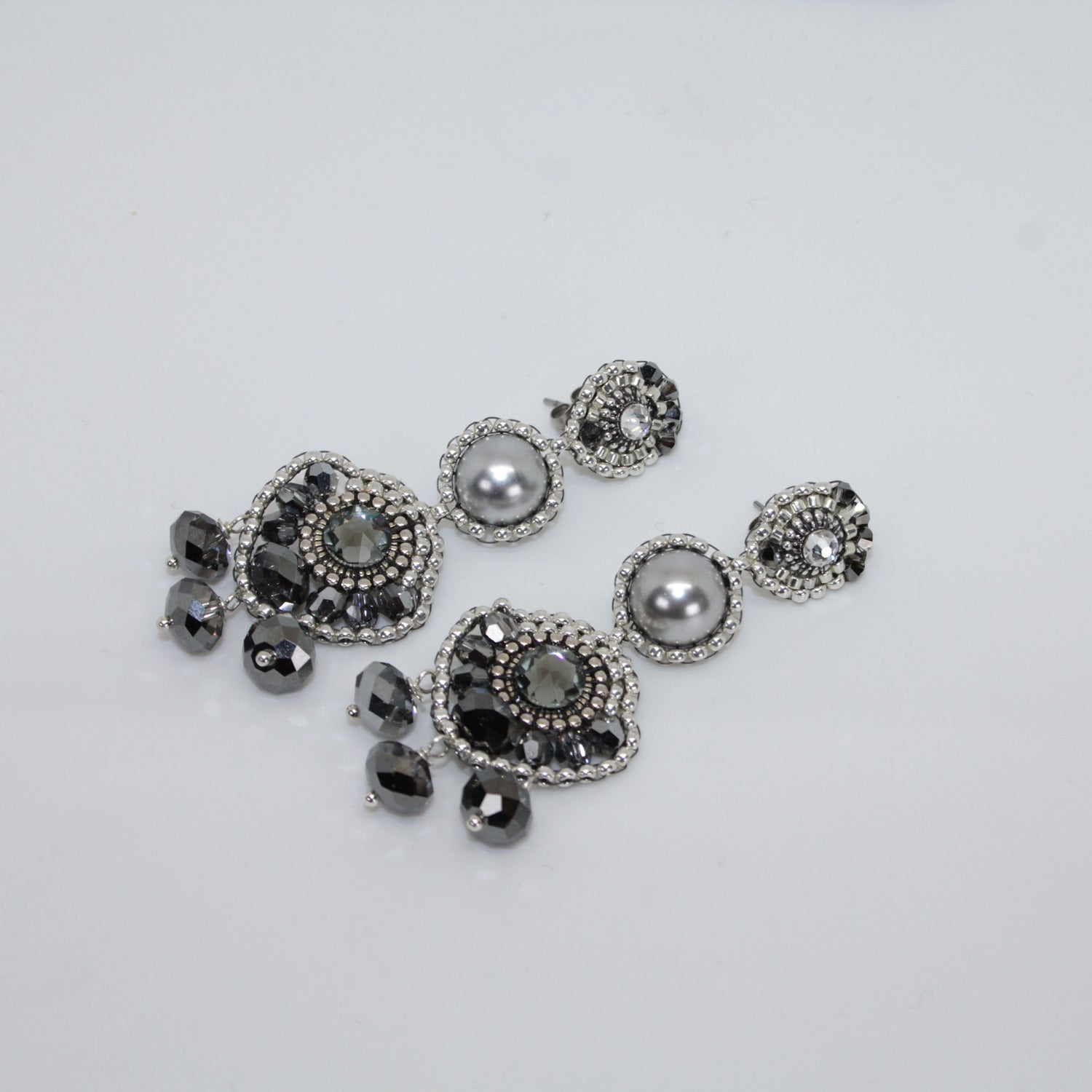 Silver Star Ohrring