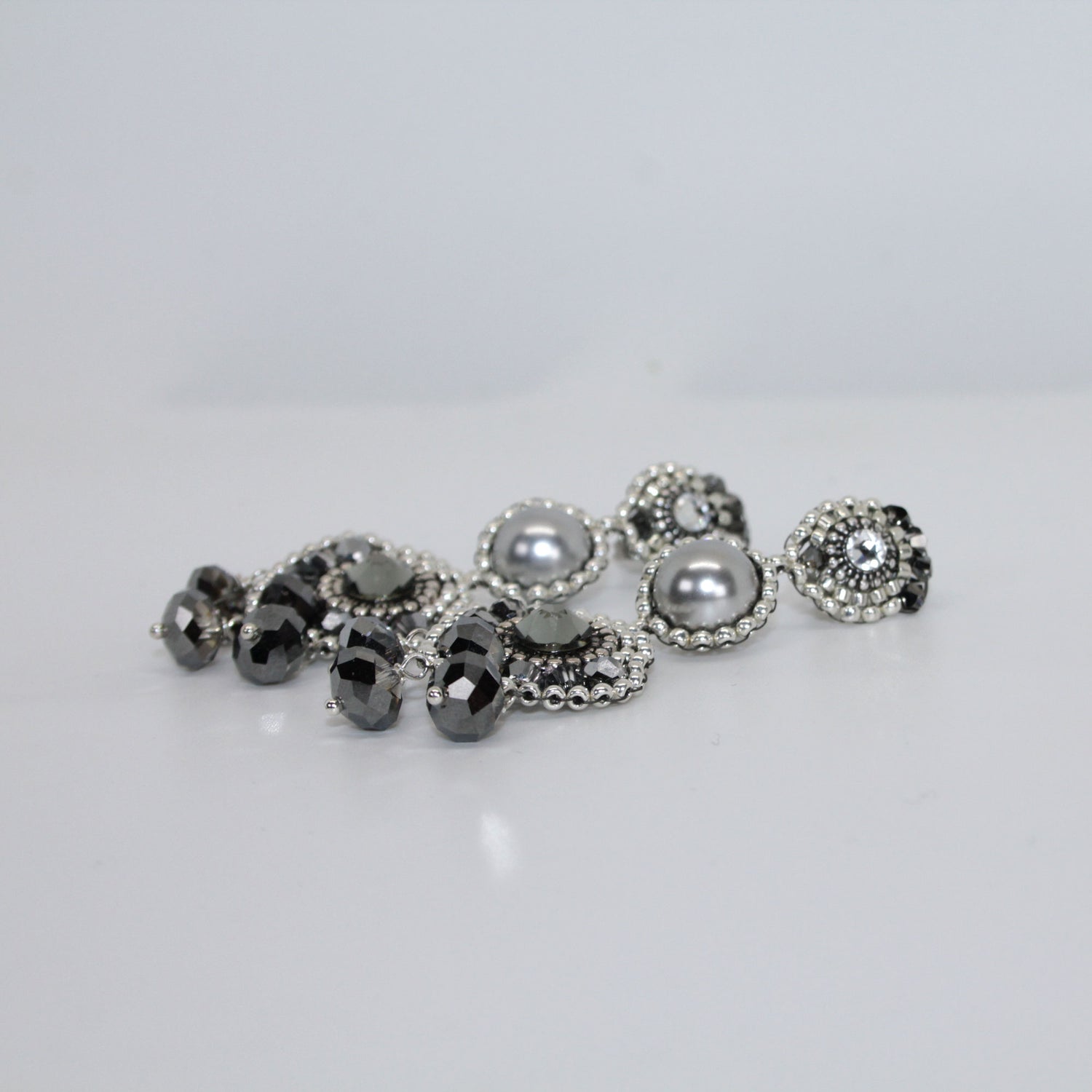 Silver Star Ohrring