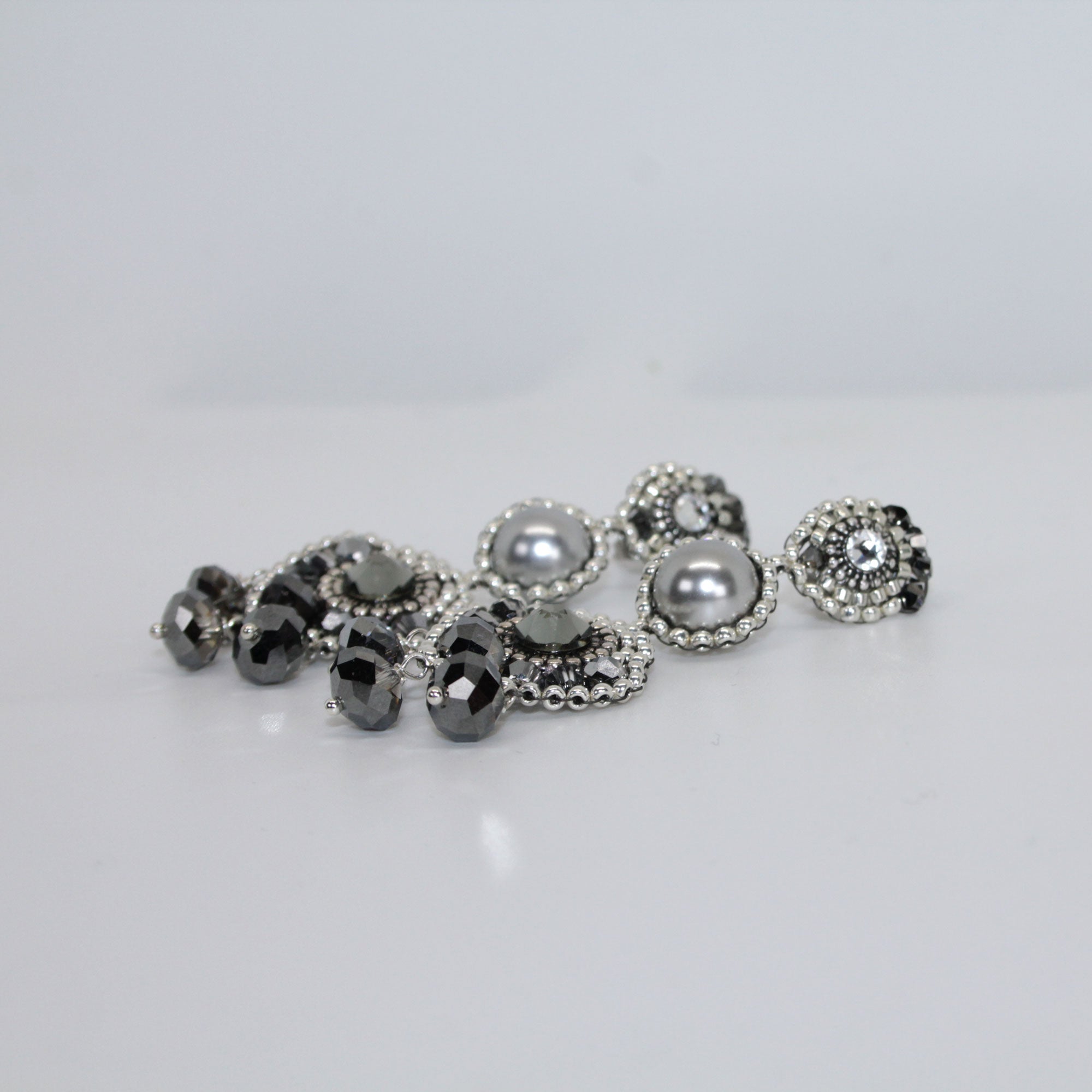 Silver Star Ohrring