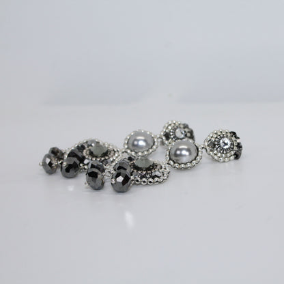 Silver Star Ohrring