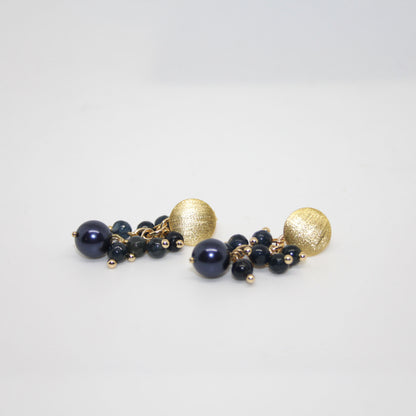 Variety small Blue Ohrring handgefertigt