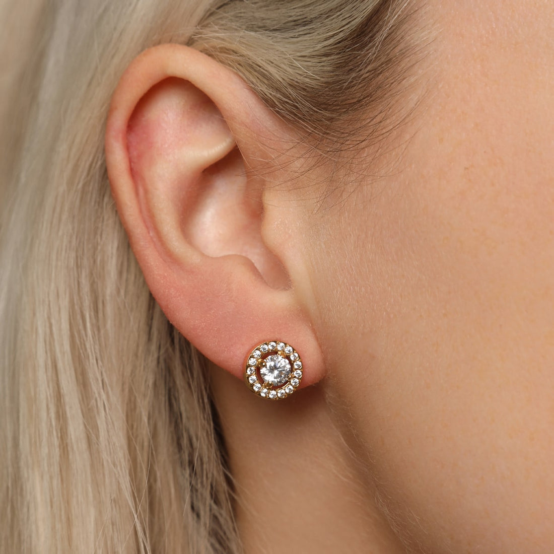 Glamour Circle Ohrring