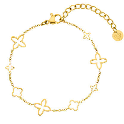 Golden Clover Armband
