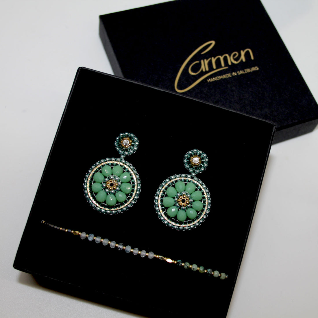 Package Grün (Ohrring &amp; Armband)