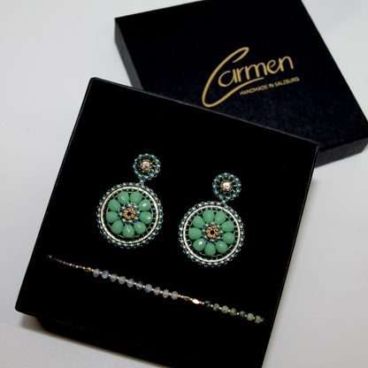Package Grün (Ohrring &amp; Armband)