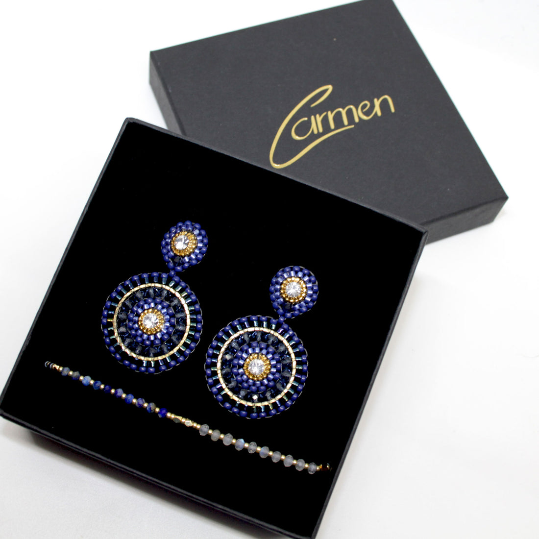 Package Blau Lapis (Ohrring &amp; Armband)