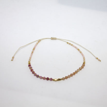 Armband Turmalin und Sonnenstein
