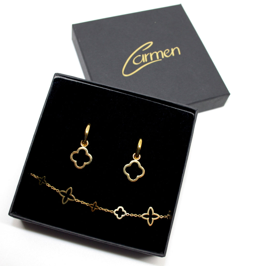 Package Simple Clover (Ohrringe &amp; Armband)