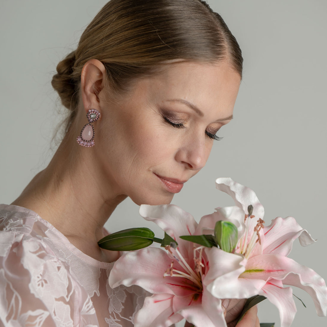 Royal Shine Drop Rosa handgefertigt in Österreich