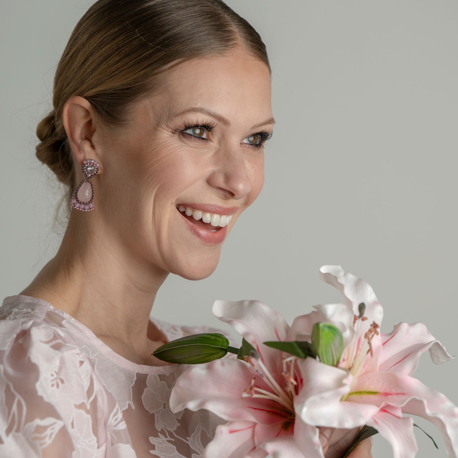 Royal Shine Drop Rosa handgefertigt in Österreich